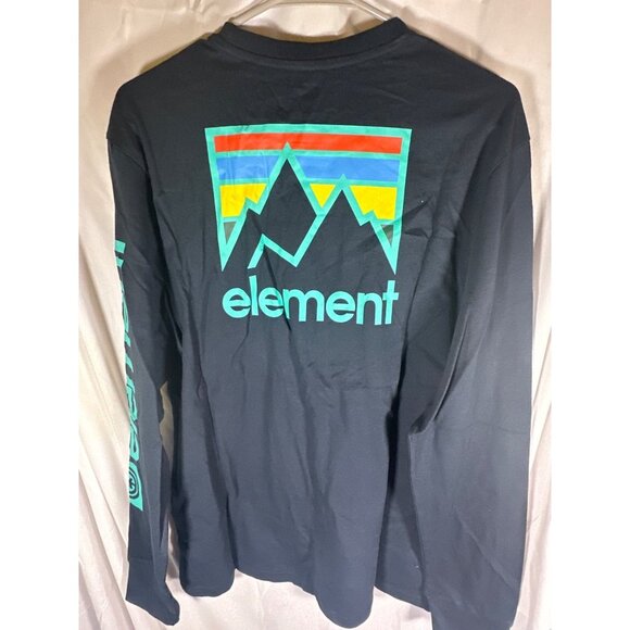 Element Mens Joint Long Sleeve T-Shirt, Blue, Size M, NWT - Picture 4 of 4